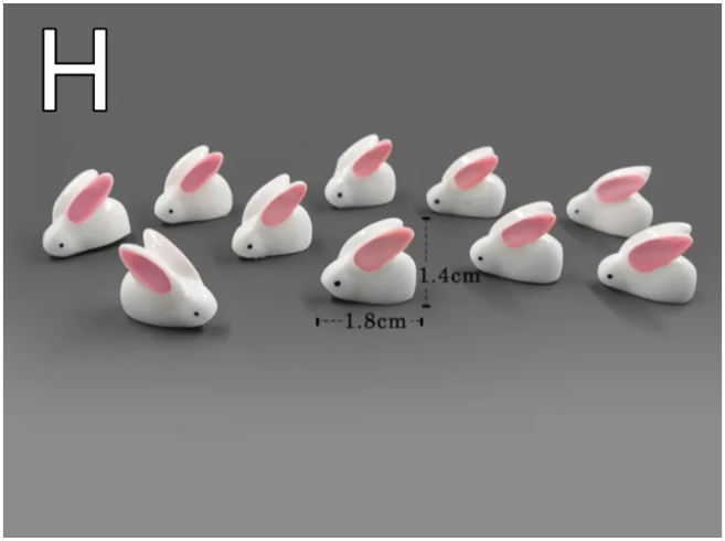 Mini Resin Animal Figurines ƒ?? DIY Micro-Landscape Decor