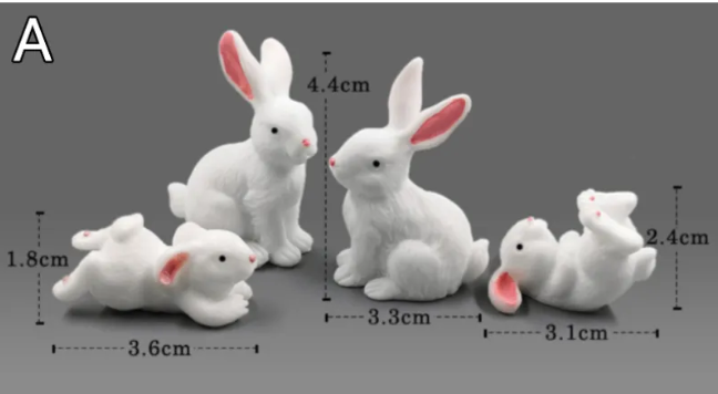 Mini Resin Animal Figurines ƒ?? DIY Micro-Landscape Decor
