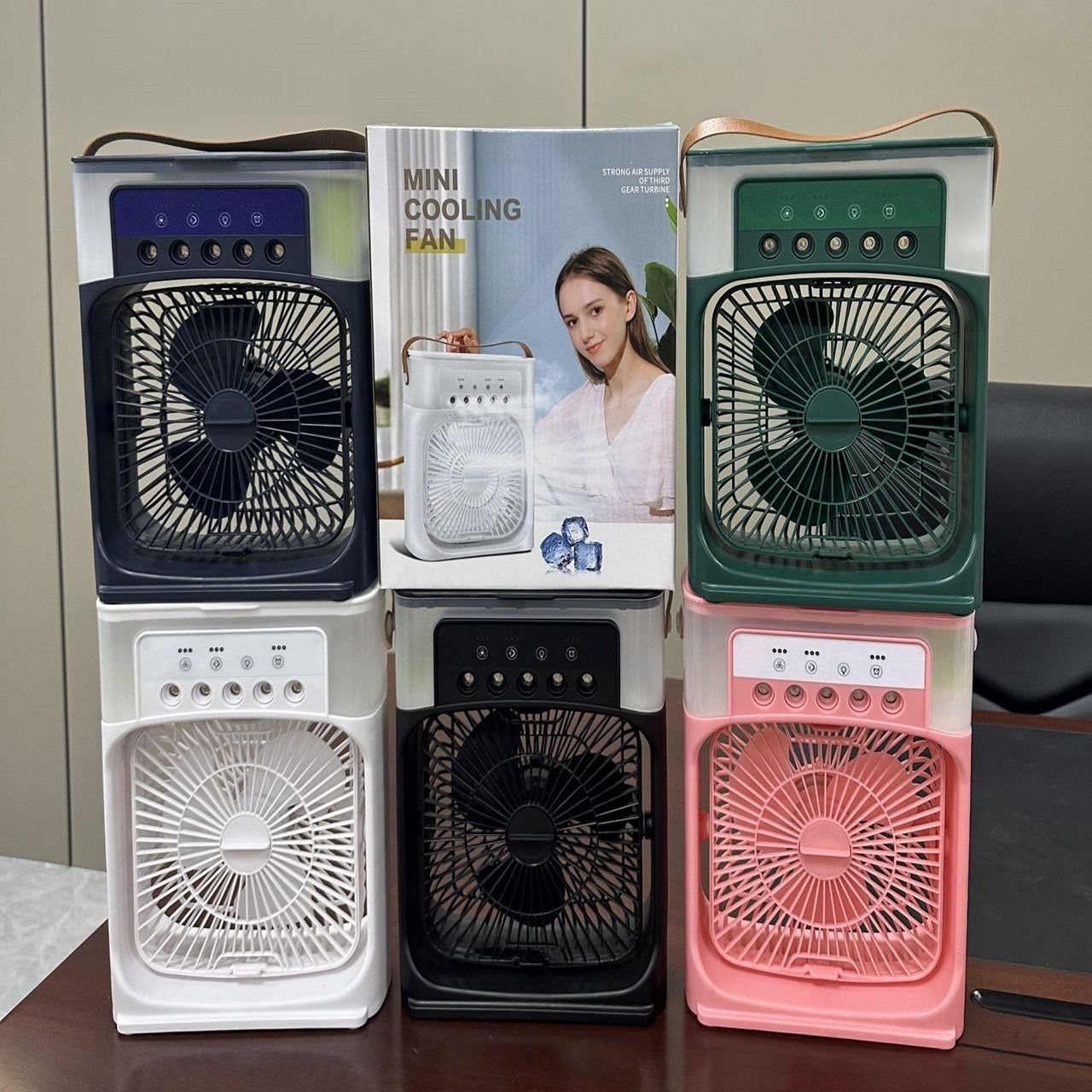 Portable 3-in-1 Air Cooler Fan ƒ?? Mini AC for Room, Office & Car | Fast Cooling + Humidifier | Ships from USA Ð??§Ð??÷ | TikTok & Amazon Hot Seller!