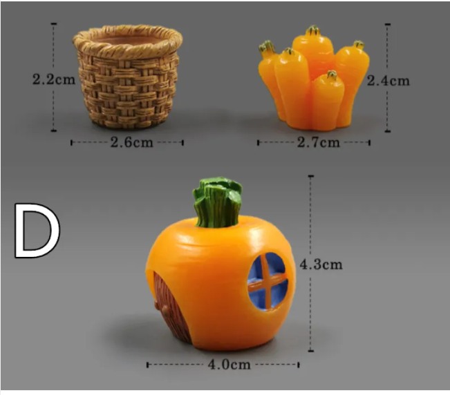 Mini Resin Animal Figurines ƒ?? DIY Micro-Landscape Decor